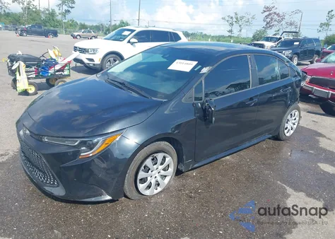 2021 Toyota Corolla Le из США, поврежденный, VIN 5YFEPMAE8MP191889